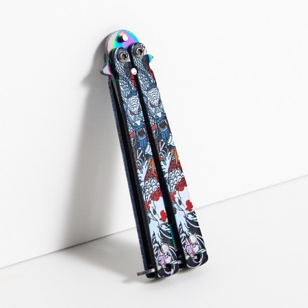 Training butterfly knife, 17 cm-1