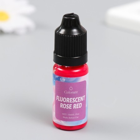 Paint (pigment) for wax "fluorescent pink" 10 ml-1