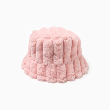 Panama winter minku, pink color, rr 56-58-6