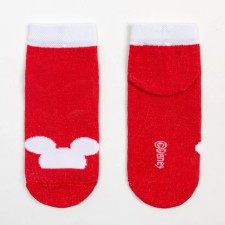 Socks Mickey Mouse, Red, 12-14 cm