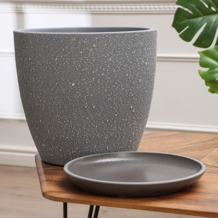 Flower pot "Savanna Gray bud No. 8", 22 l-1