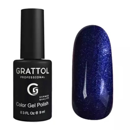 Grattol Color Gel Polish, No. 105 Starry Sky, 9 ml