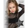 TOP for girls, height 146 cm, black color