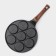 Slogo-owner cast-shaped “smiles”, d = 26 cm, handle Soft-Touch, black color is black