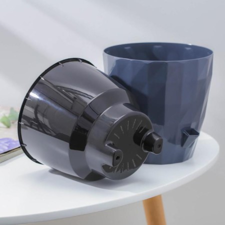 Flower pot with basal watering Ruby, 3 l, color anthracite-1