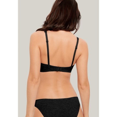 Women's camellia bra, size 80b, black color-1