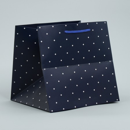 Square gift package, packaging, “For You”, 20 x 20 x 20 cm-4