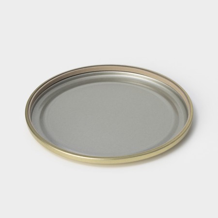 Conservation cover "Elabuga", SKO-82 mm, lacquered, packaging 50 pcs, the color of the gold-4