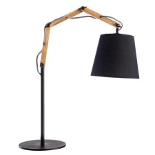 PINOCCHIO 1x60W E27 Black Table lamp 20x55x63 cm