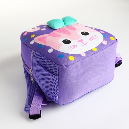 Baby backpack on lightning, lilac color-3