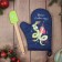 Set of Gift Village "Fun": mittens-output, silicone blade