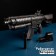 Pneumatic automatic "M4", with laser and sight