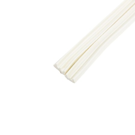 Rubber tundra seal, profile E, size 4x9 mm, white, in package 10 m-5