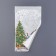 Gift "Postcard" 20 x 35 cm, colored metallized pattern