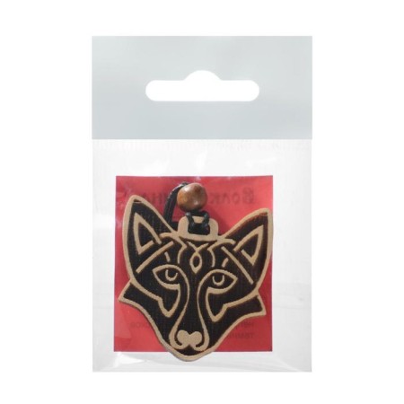 The amulet "Wolf Odin" cedar, protects from troubles-2