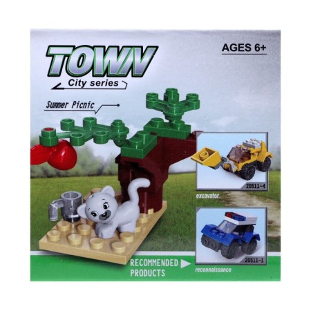 Designer "Kits under a tree", 14 parts-1