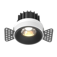 The built-in lamp Technical DL058-12W3K-TRS-B, 12W, 7.4x7.4x6 cm, LED, 880LM, 3000K, black color black