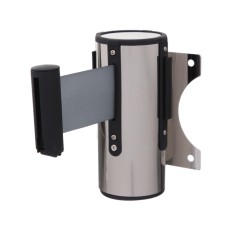 Wall block with exhaust ribbon-280cm, gray, height-13.5cm, width 11cm