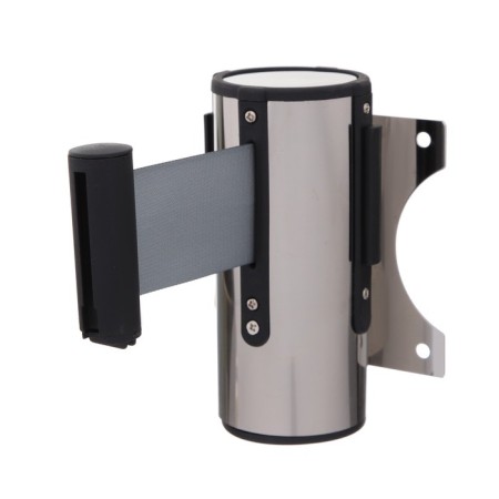 Wall block with exhaust ribbon-280cm, gray, height-13.5cm, width 11cm
