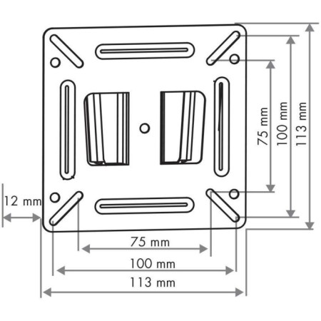 ARM Media LCD-01 Black 15 "-32" Max 15kg, wall-mounted 1004712 TV-4