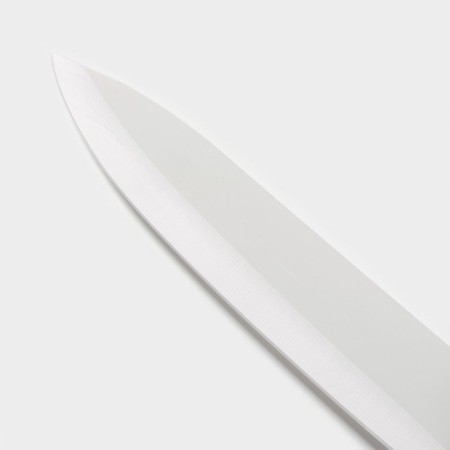 Knife ceramic shade "Simple", blade 12.5 cm, handle Soft Touch, Blue Color Blue-2