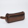 Cosmetic bag Dor units, 20.5*4.5*9, departure for Meln, n/karm, brown