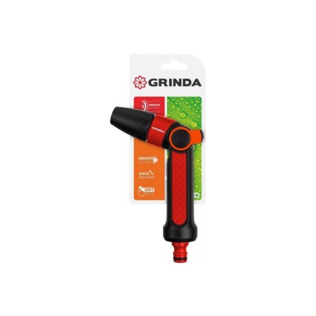 Pistol for watering, smooth adjustment, two -component, Grinda-2