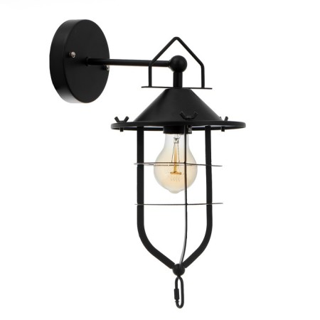 Bra "Elba" 1x40W E27 Black 25x25x40 cm