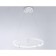 LED LED suspension with the Ambrella Light, Linetech, FL5281, LED, 50 W, 3750LUM, 3000-6400K, white color.