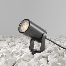 Landscape lamp Outdoor O025FL-01B, 1x20W, 5.5x5.5x29.5 cm, GU10, black color black