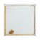 Canvas on the subframe, cotton 100%, 1.6 x 20 x 20 cm, acrylic soil, medium -grained, 380 g/m²