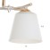 Aryan chandelier 2x60W E27 white 14.5x37x23cm