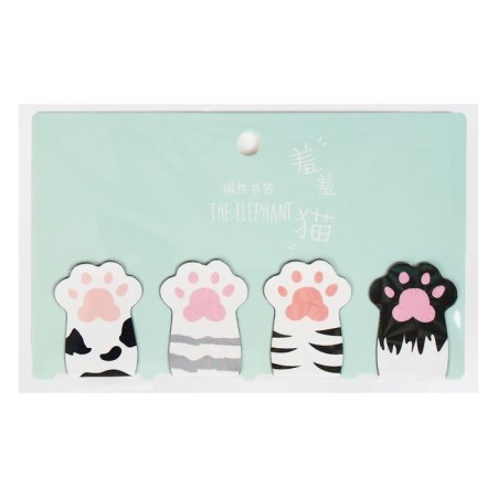 A set of magnetic bookmark for books Calligrata 4 pieces, "legs", mix-7