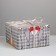 Capcake box, confectionery packaging, 4 cells “Real Men”, 16 x 16 x 10 cm