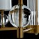 Suspended chandelier Arte Lamp Matar A4027LM-6PB, E14, 6x40 W, 65x65x48 cm, copper, transparent