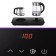 Tea kit KitFort KT-6608, glass, 1.7/1 l, 2200 watts, adjustment t °, display, black