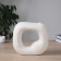 VAZA Ceramics Table "Laszlo" D-3CM, 18.5x19.5 cm, white