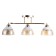 Akvil chandelier 3he27 40W gold 45x15x22 cm Bayerlux
