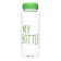 Water bottle, 500 ml, My Bottle, 19 x 6 cm, bag included, mix