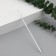 Knitting hook, with Teflon coating, d = 2.5 mm, 15 cm