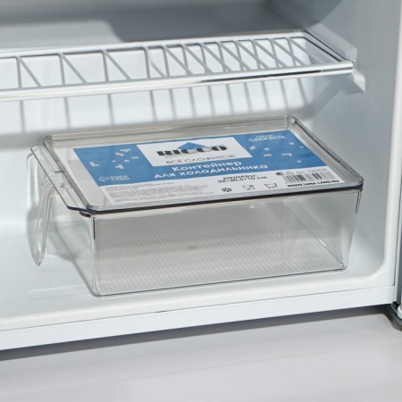 A container for a refrigerator with a lid and a handle Ricco, 32 × 20.5 × 10 cm-4