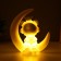 Nightlight "Princess Cosmonaut" Led usb white 18x17x7cm Risalux