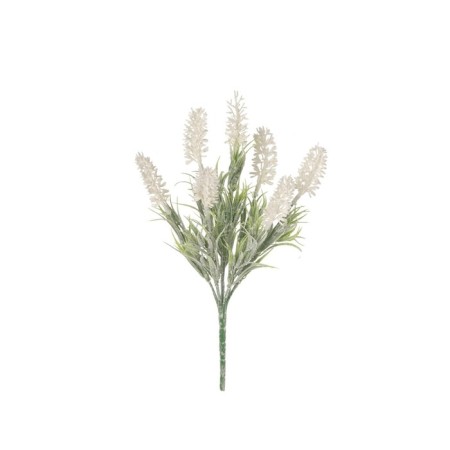 Artificial flower "lavender", height 30 cm, white color