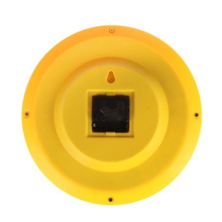 Wall clock, D-28 cm, interior, "sunflower", silent-1