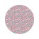 Pareo and beach rug "abundance of butterflies", d = 150 cm