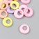 Decor for creativity plastic "Ring of the wrong shape" set 25 grams 0.6x1.8x1.8 cm