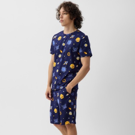 Pajama Male (T-shirt and Shorts) KAFTAN Space, Rr. 48-2