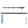 SLAM SLIM SLIM "Reina" LED 66W 3000K-6000K 48V CRI90 Black 3.2x3.8x12-112cm