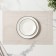 Napkin kitchen "Window", 45 × 30 cm, beige color