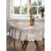 Tables on the table “Flower congratulations”, round, Saten, d = 150 cm